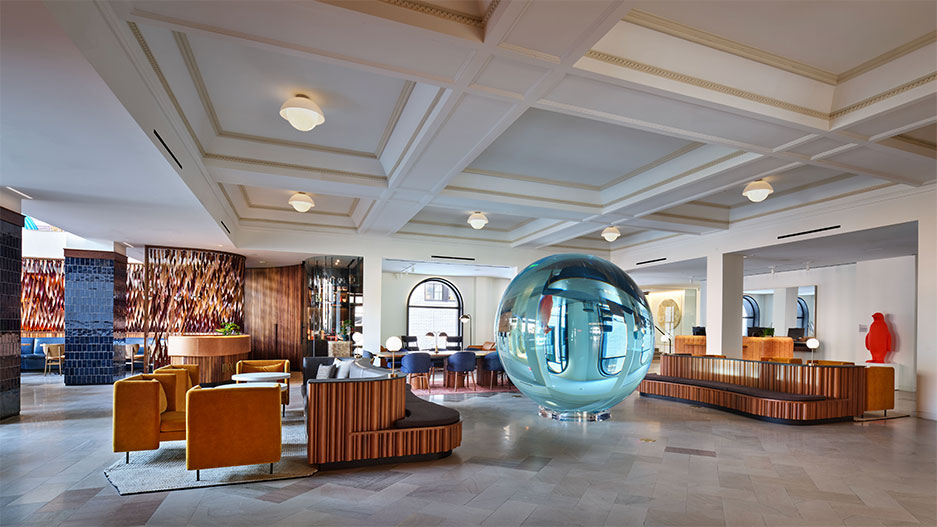 Lobby and Exhibition space
